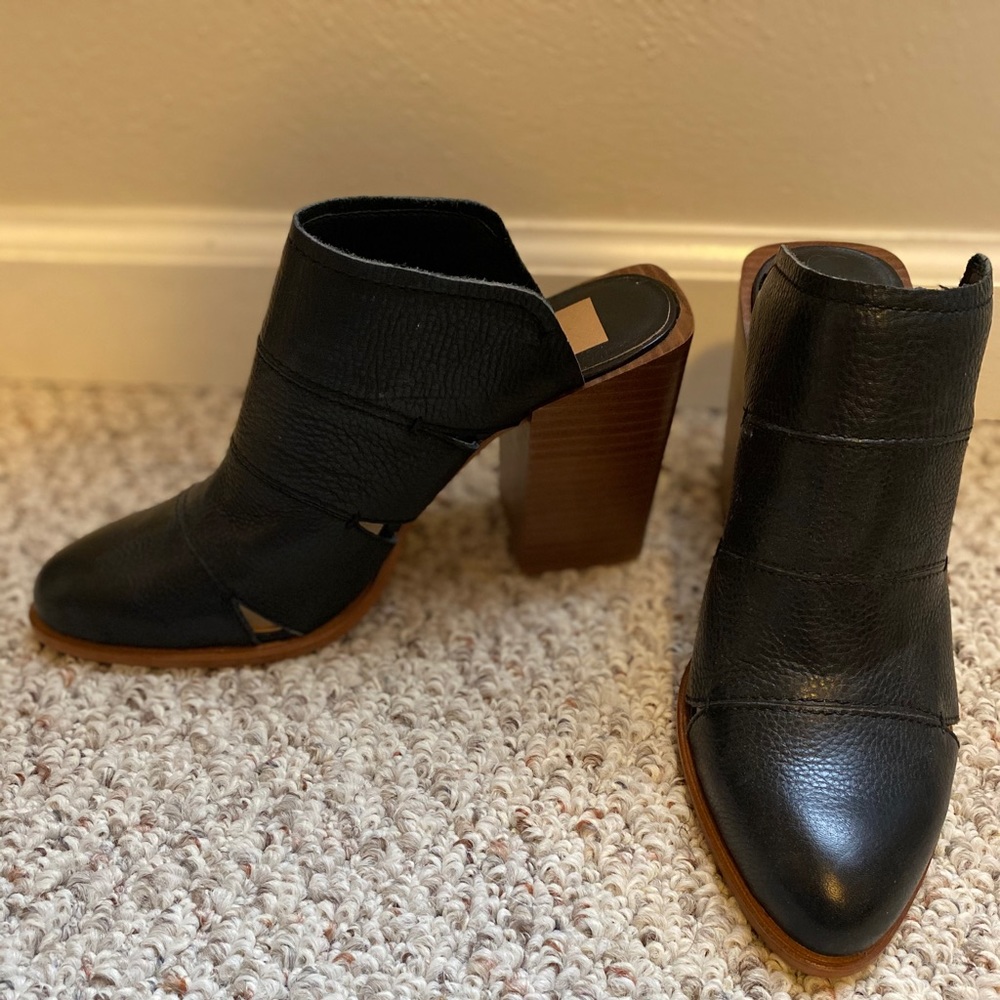 Dolce Vita Mule Heels with Cutouts